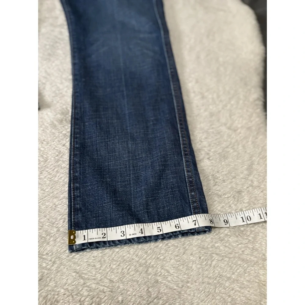 J Crew Vintage Straight Mens Blue Denim Jeans Size 36x31‎ Pants Read